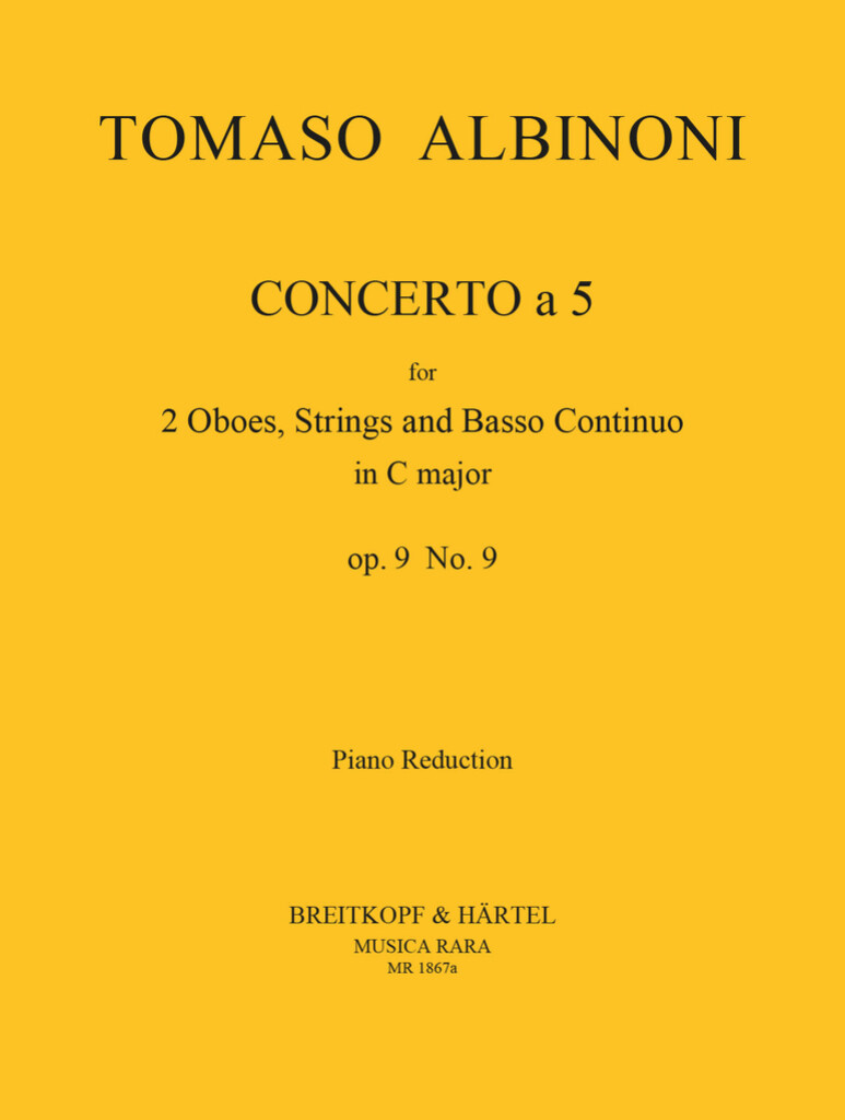 Concerto a 5 in C op. 9/9